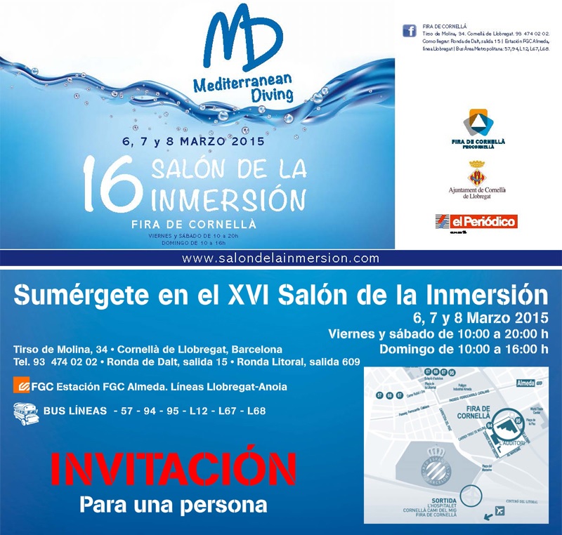 FADIN participa en el Salón de la Inmersión para promover el buceo y el Turismo Náutico.