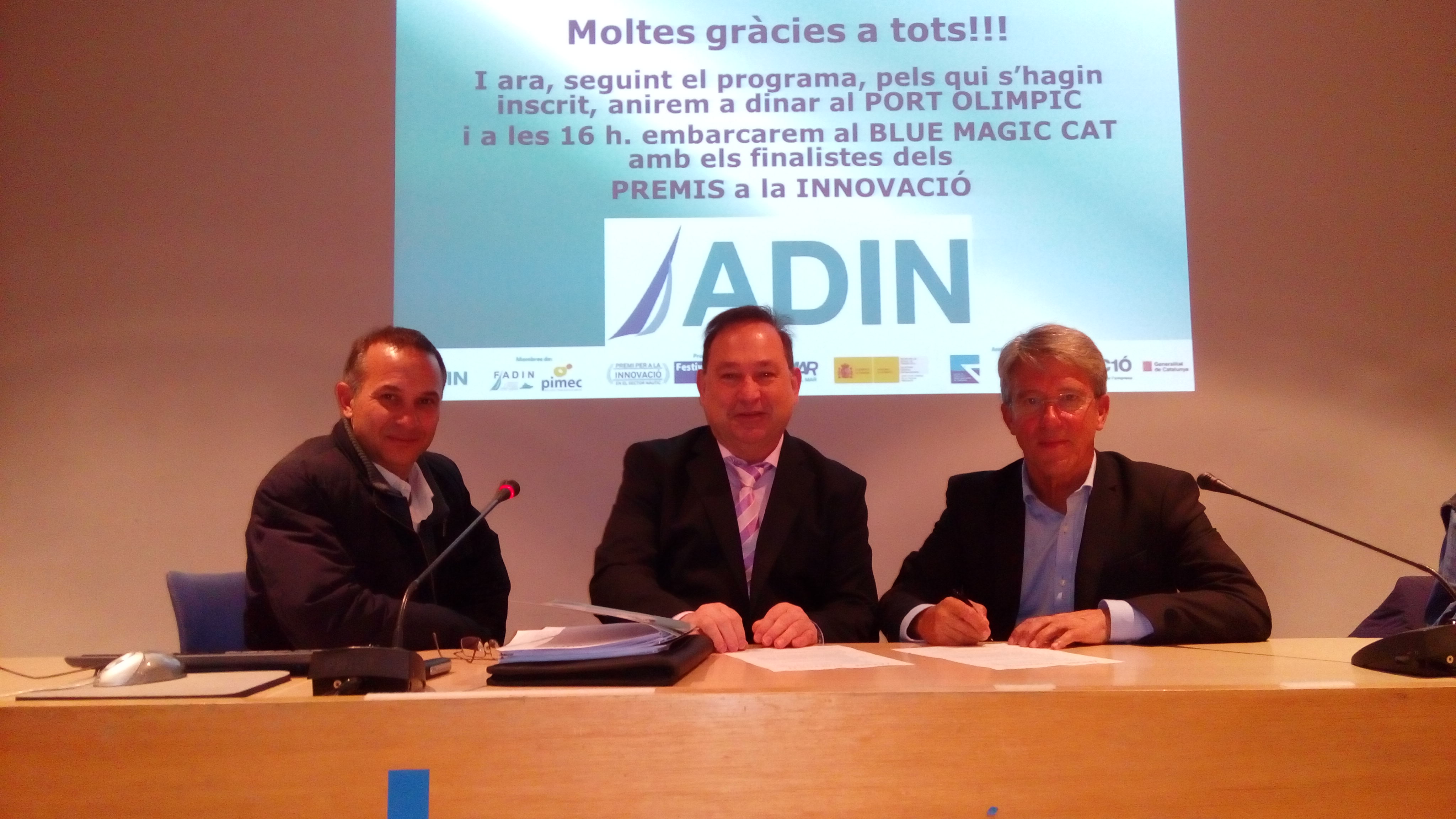 Conveni de col·laboració d’ADIN i FADIN amb Portus 21