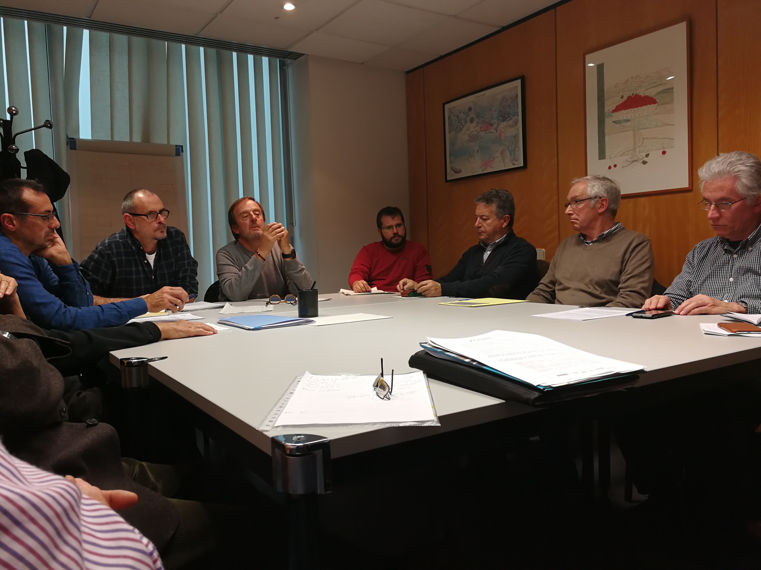 La Direcció General de Pesca, ADIN i d'altres Entitats Catalanes es reuneixen per analitzar el Projecte de Decret-Llei creat per la DGMM
