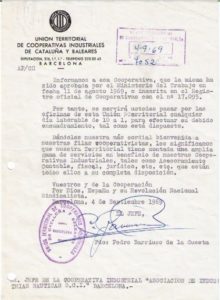 Certificat Registre ADIN 1969