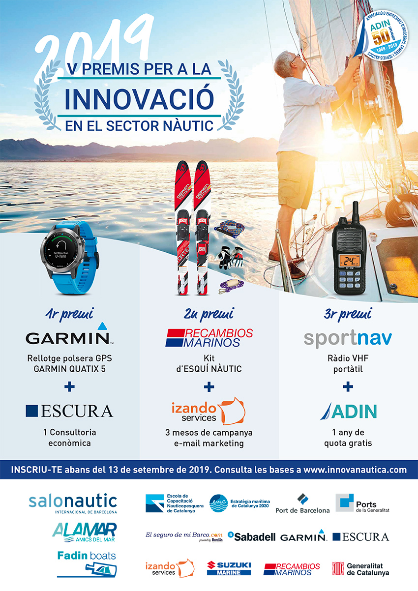 ADIN presenta la V Edició dels Premis a la Innovació en el Sector Nàutic