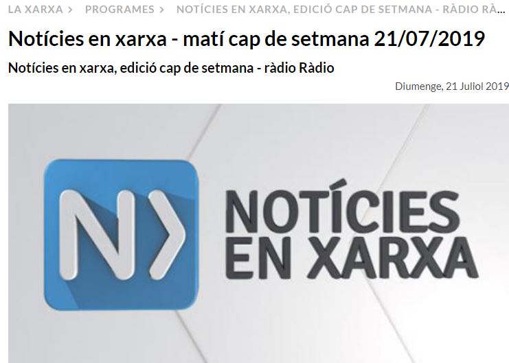 ADIN a la xarxa d’emissores de radio, Xarxa.cat