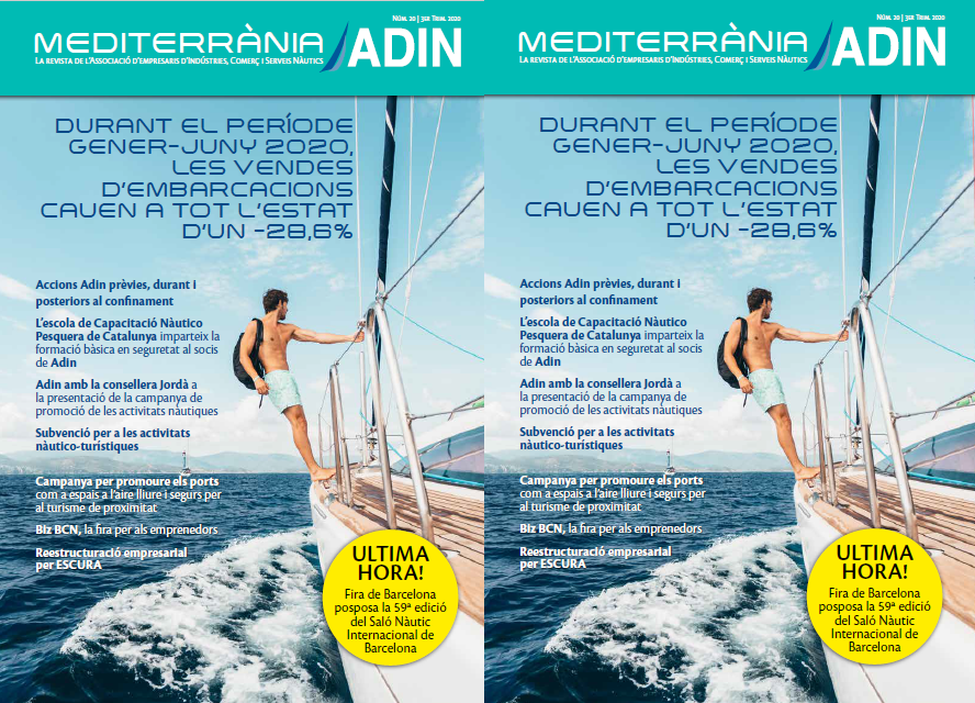 Nova edició de la revista MEDITERRÀNIA-ADIN amb notícies destacades del sector