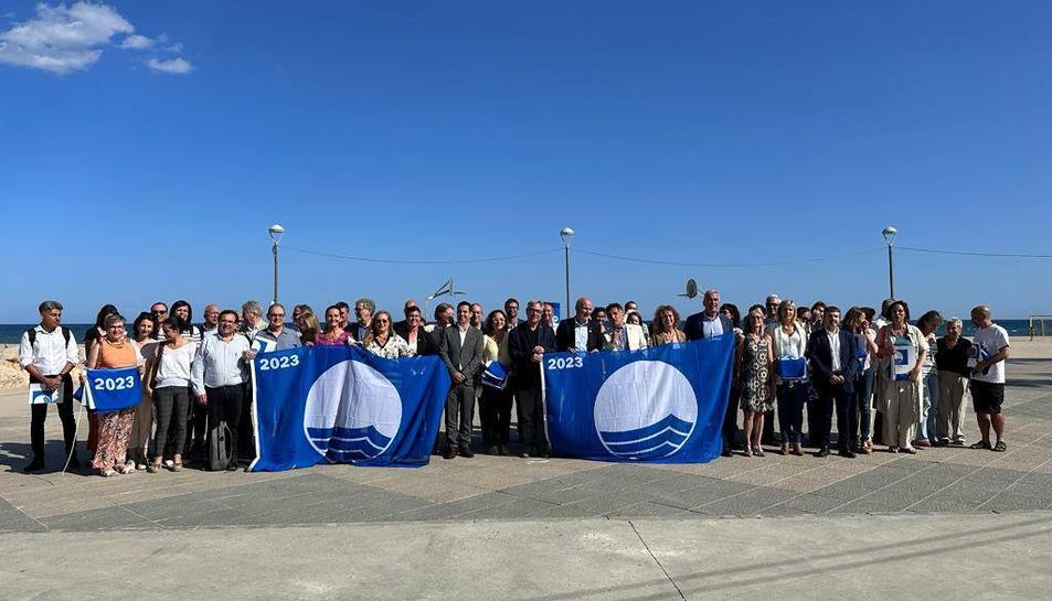24 ports i 96 platges, guardonats amb la Bandera Blava 2023 a Catalunya