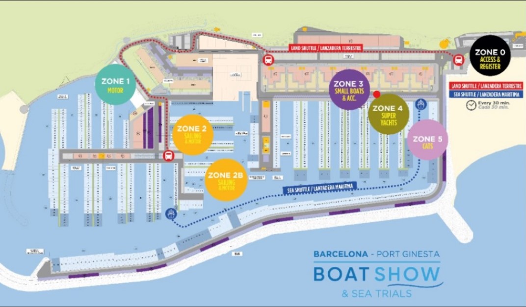BARCELONA PORT GINESTA BOAT SHOW AVANÇA DE MANERA MOLT POSITIVA