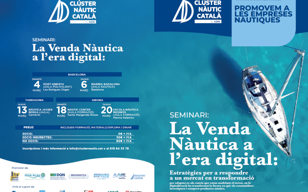 MANUAL, PRESENTACIÓ I ENQUESTA SEMINARI VENDA NÀUTICA – INFO NAVEGANT PER LA PREVENCIÓ
