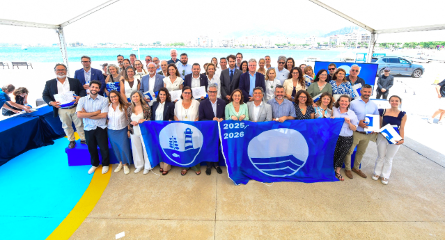 23 PORTS I 101 PLATGES, GUARDONATS AMB LA BANDERA BLAVA 2025 A CATALUNYA