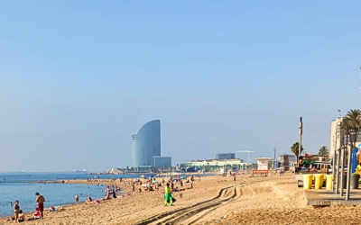 20 de setembre neteja de platja i sessió de respiració conscient a la Barceloneta
