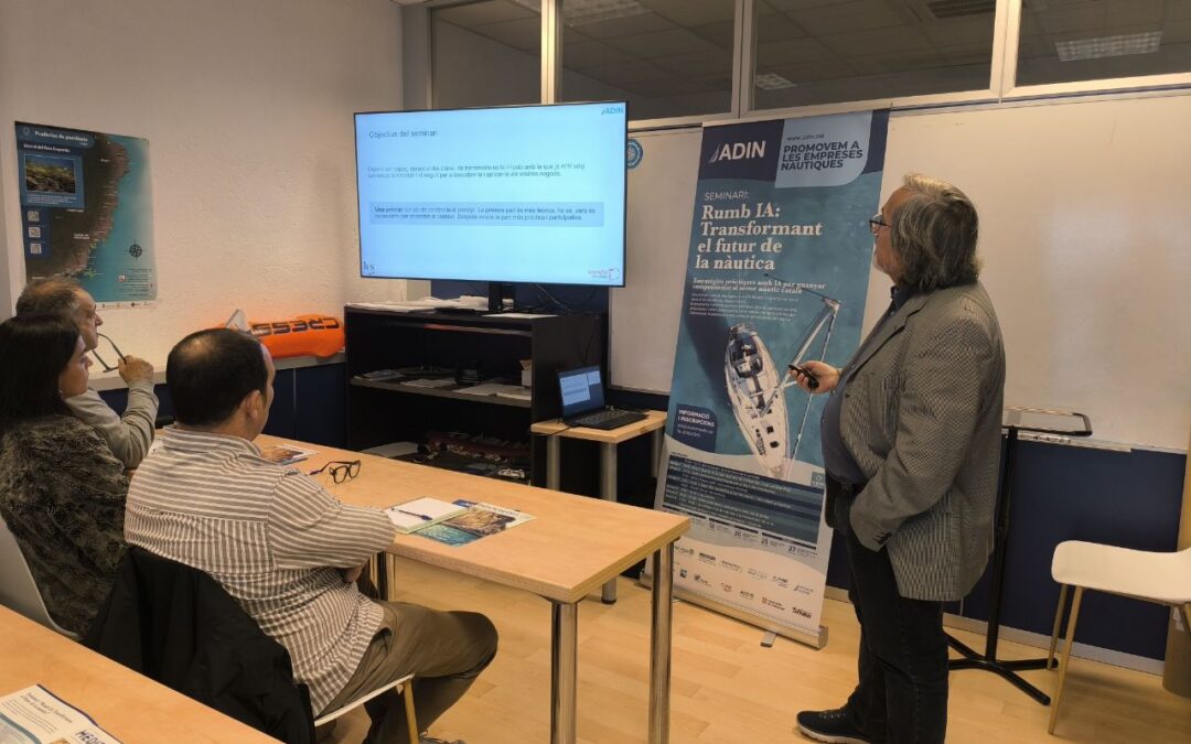Continua l’èxit amb el 3r Seminari “Rumb IA: Transformant el futur de la nàutica” a Marina Palamós