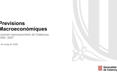 Evolució de les previsions macroeconòmiques Catalanes 2026 – 2027