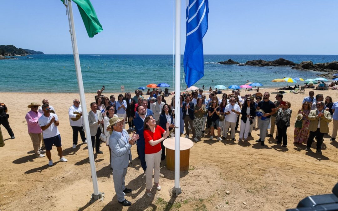Presència del Clúster Nàutic Català a l’acte de lliurament de les Banderes Blaves 2026 als ports i platges de Catalunya