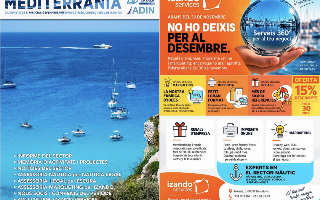 REVISTA MEDITERRÀNIA Nº 31: notícies del sector nàutic